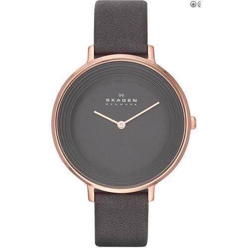 Image of Ditte rosa forgyldt quartz Dame ur fra Skagen, SKW2216